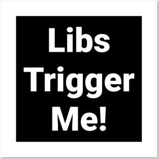 Libs trigger me Posters and Art